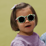 Lunettes de Soleil bébé - CAT 4 - Matchy Vichy vert